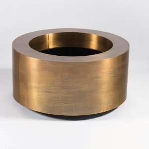 LVIV BRASS ROUND PLANTER
