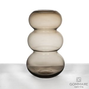 Vase Popol Gommaire (Topaz Glass)