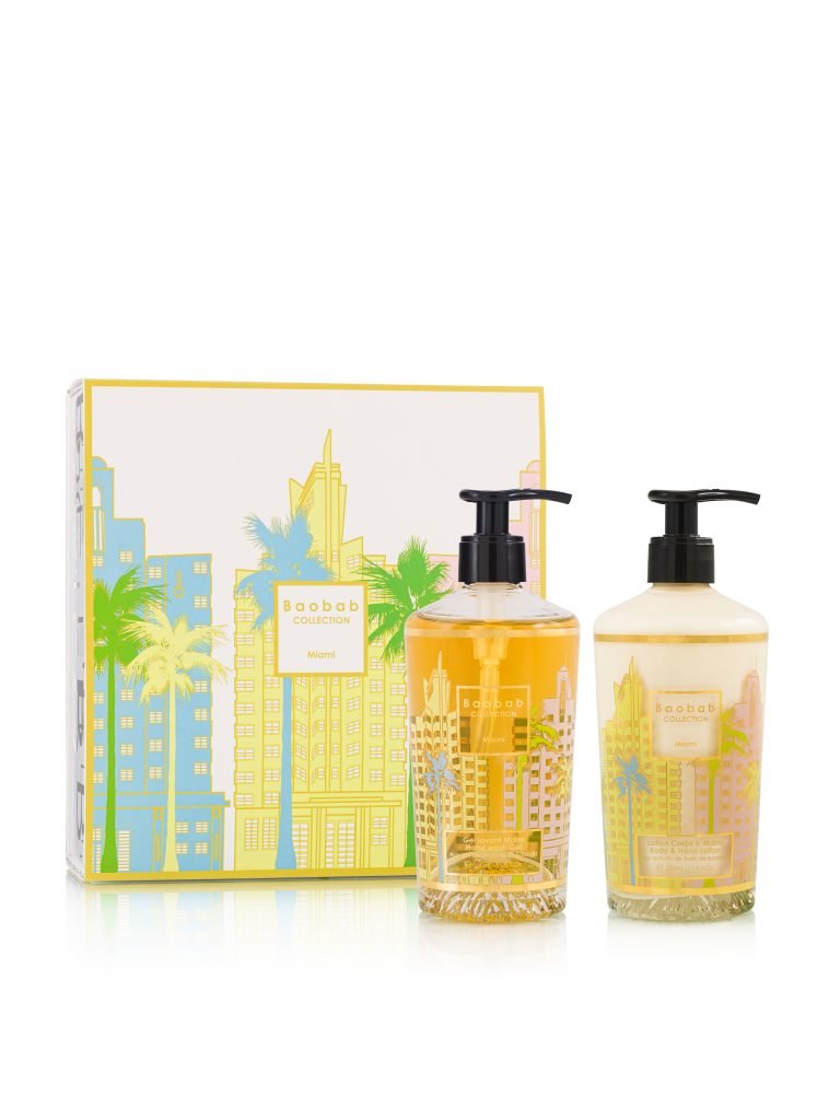Gift Box Miami Body & Hand Lotion & Hand Wash - Baobab Collection