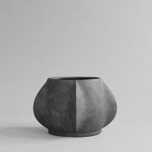 Arket Plant Pot, Medio - Dark Grey
