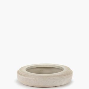 BOWL M BEIGE VOLUMES