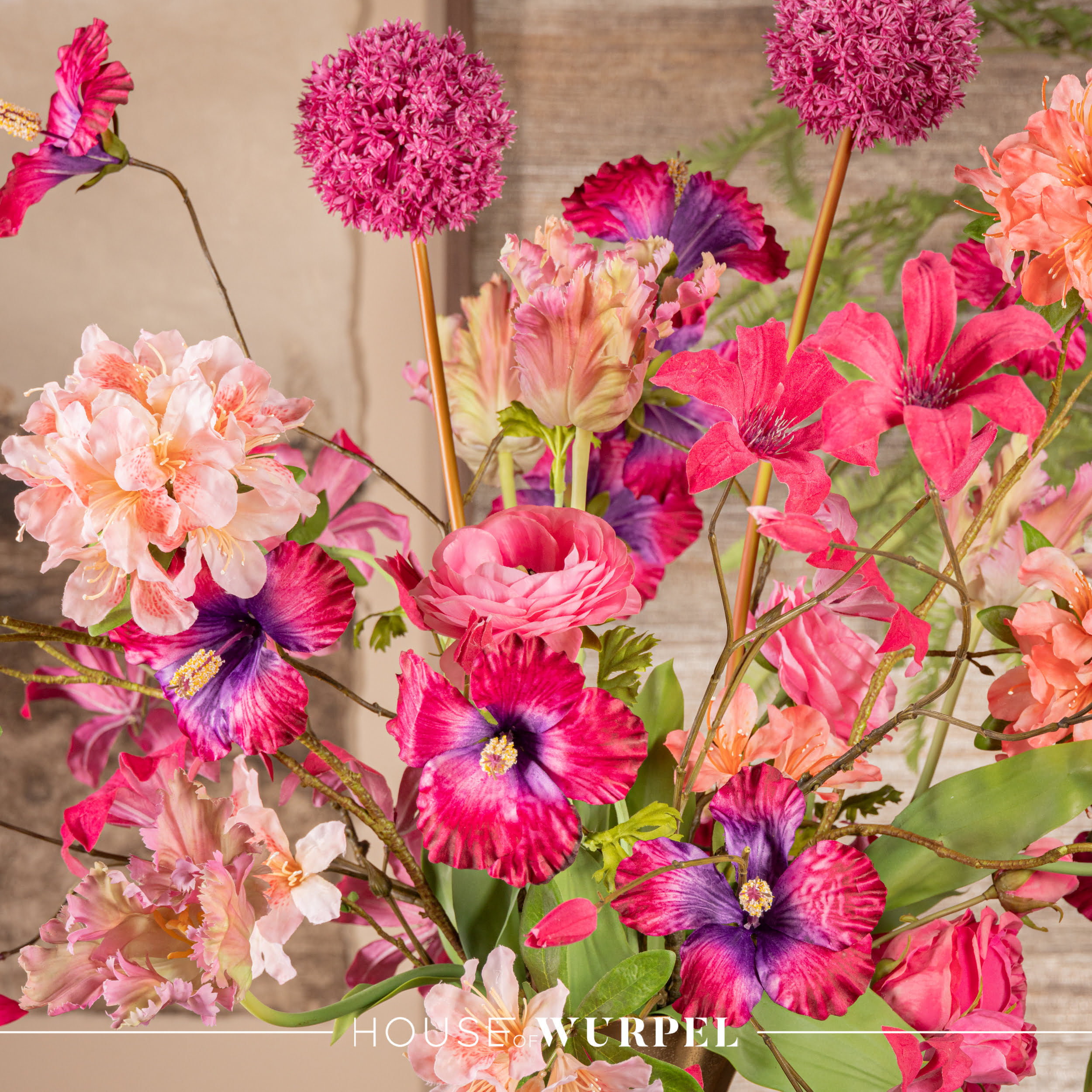 Zijden boeket Sophie - Afbeelding 3