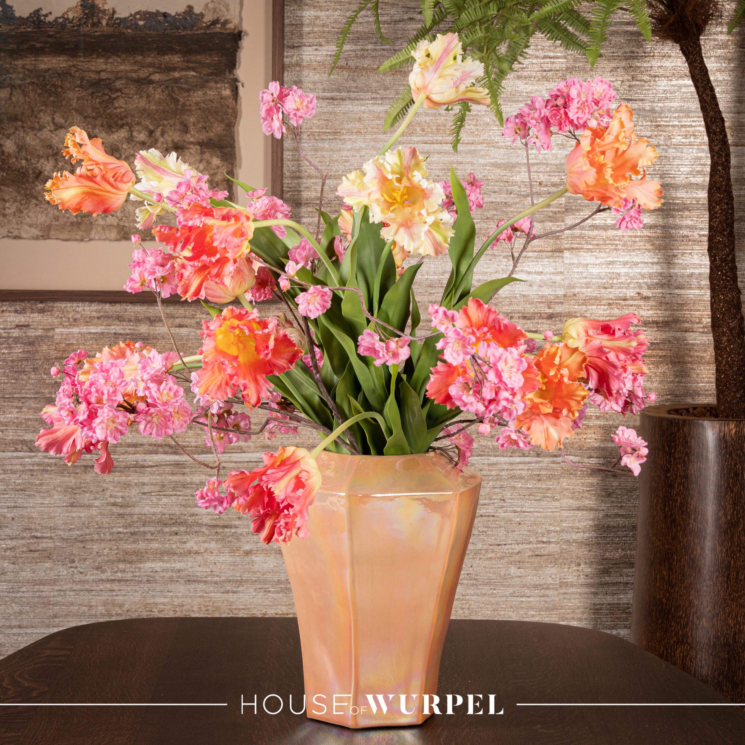 Zijden boeket Tulipa