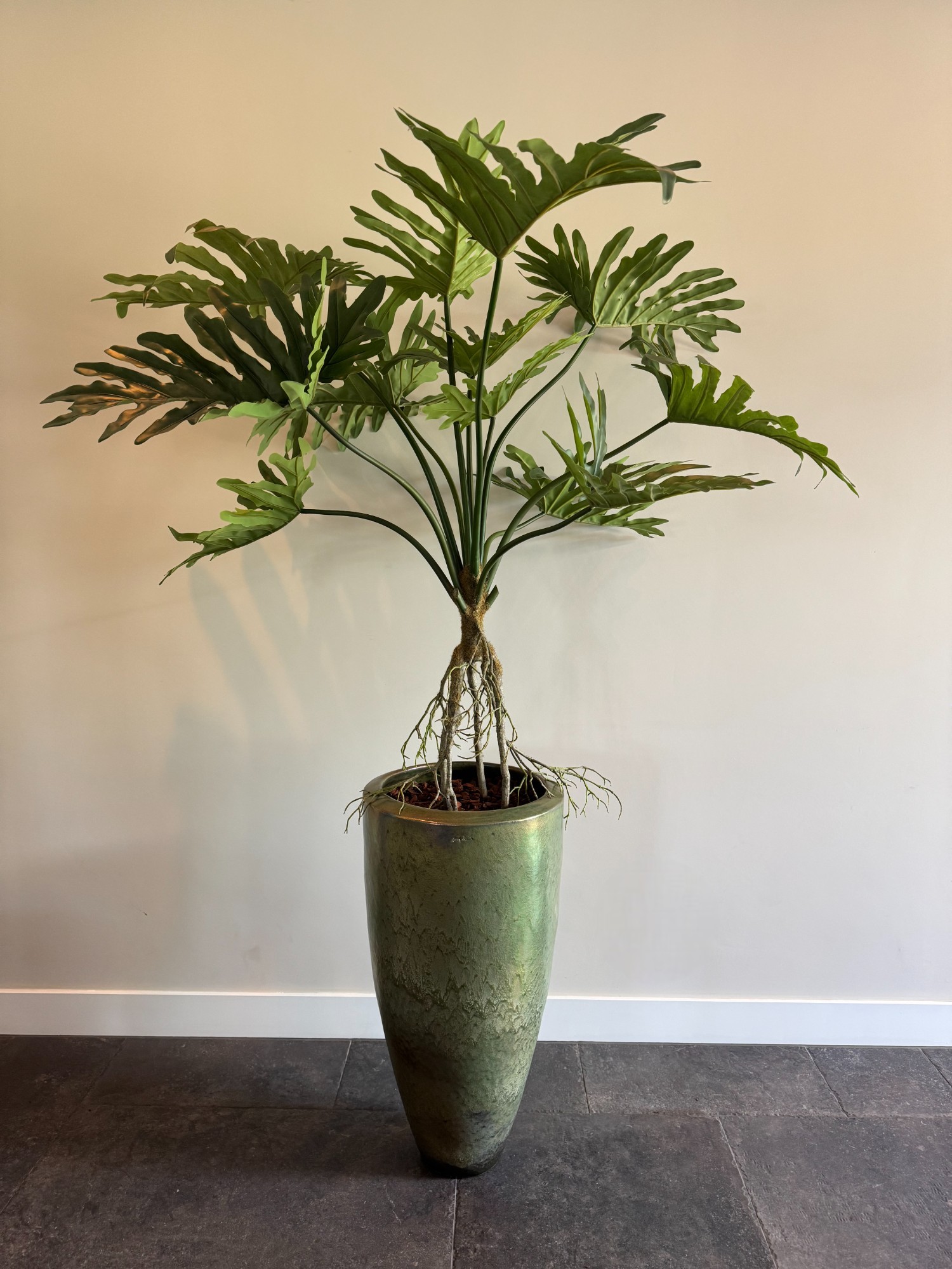 Zijden Philodendron – 140 cm (Kunstplant) - Afbeelding 3