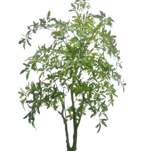 Zijden Aralia kunstplant 175 cm in basispot