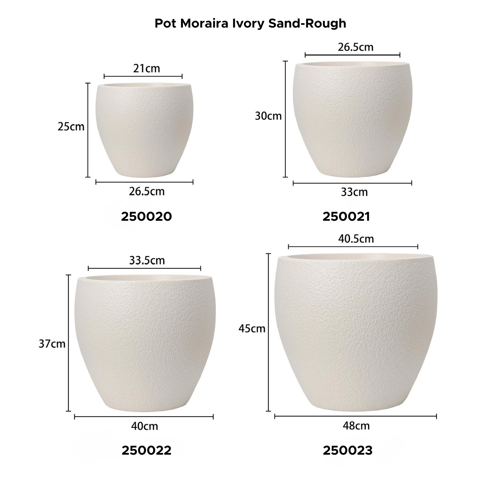 Pot Moraira Ivory Sand - Afbeelding 2